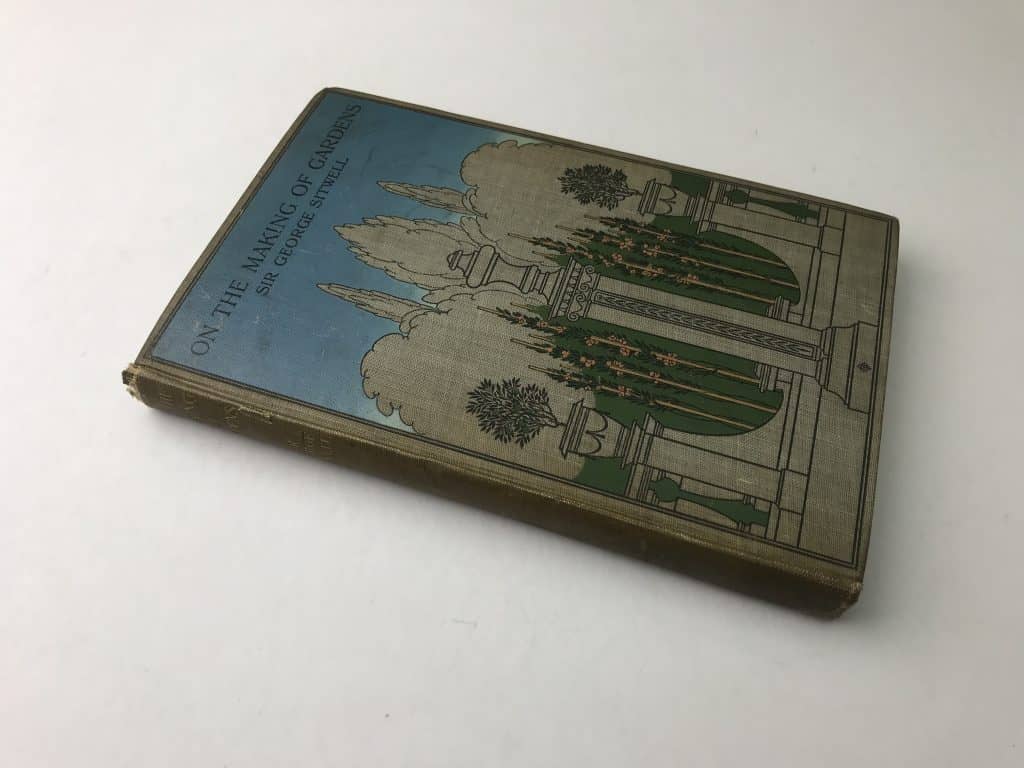 george sitwell on the making of gardens signed4