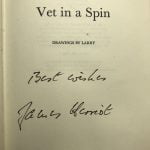 james herriot vet in a spin signed first 2