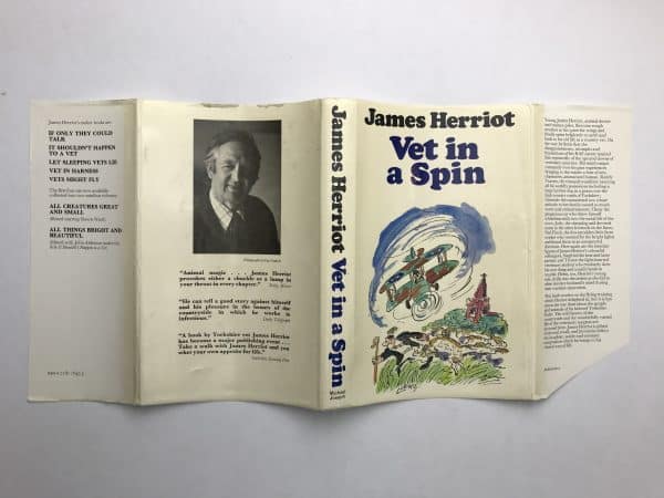james herriot vet in a spin signed first 5