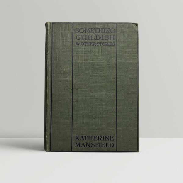 katherine mansfield something childish first 1