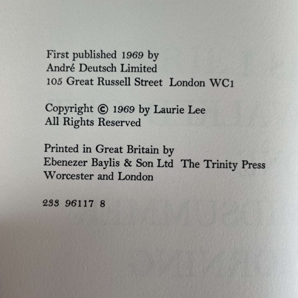 laurie lee as i walked out one midsummer morning first2