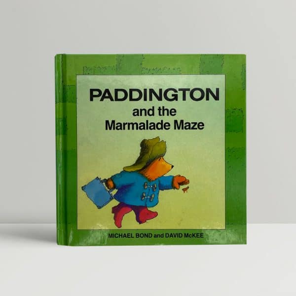 michael bond paddington and the marmalade maze first ed1 1