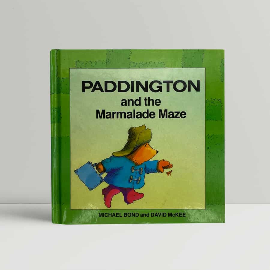michael bond paddington and the marmalade maze first ed1 1