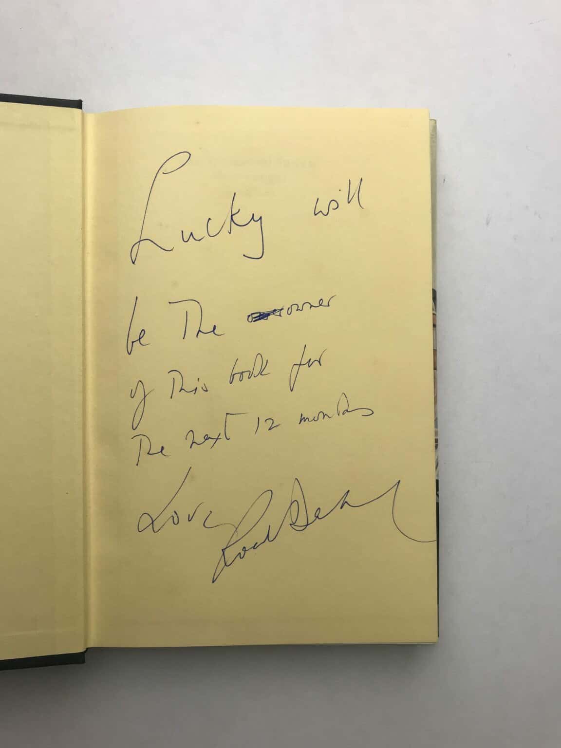 roald dahl twsohs signed 1st 2