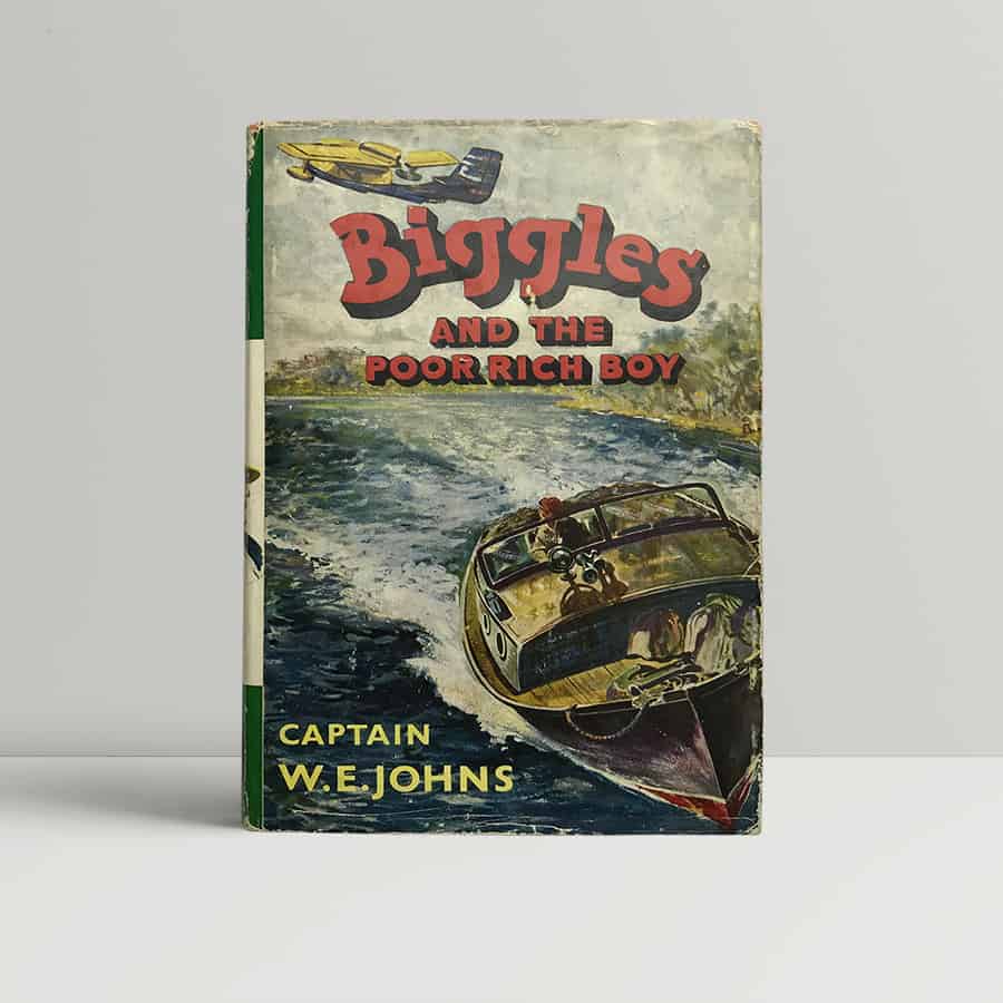 we johns biggles and the poor rich boy first 1