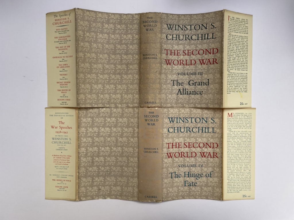 winston churchill the second world war first set 485 5