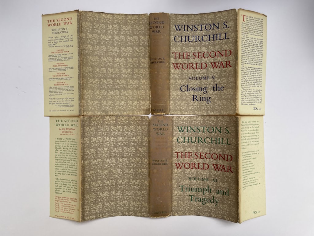 winston churchill the second world war first set 485 6