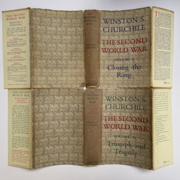 winston churchill the second world war first set 485 6