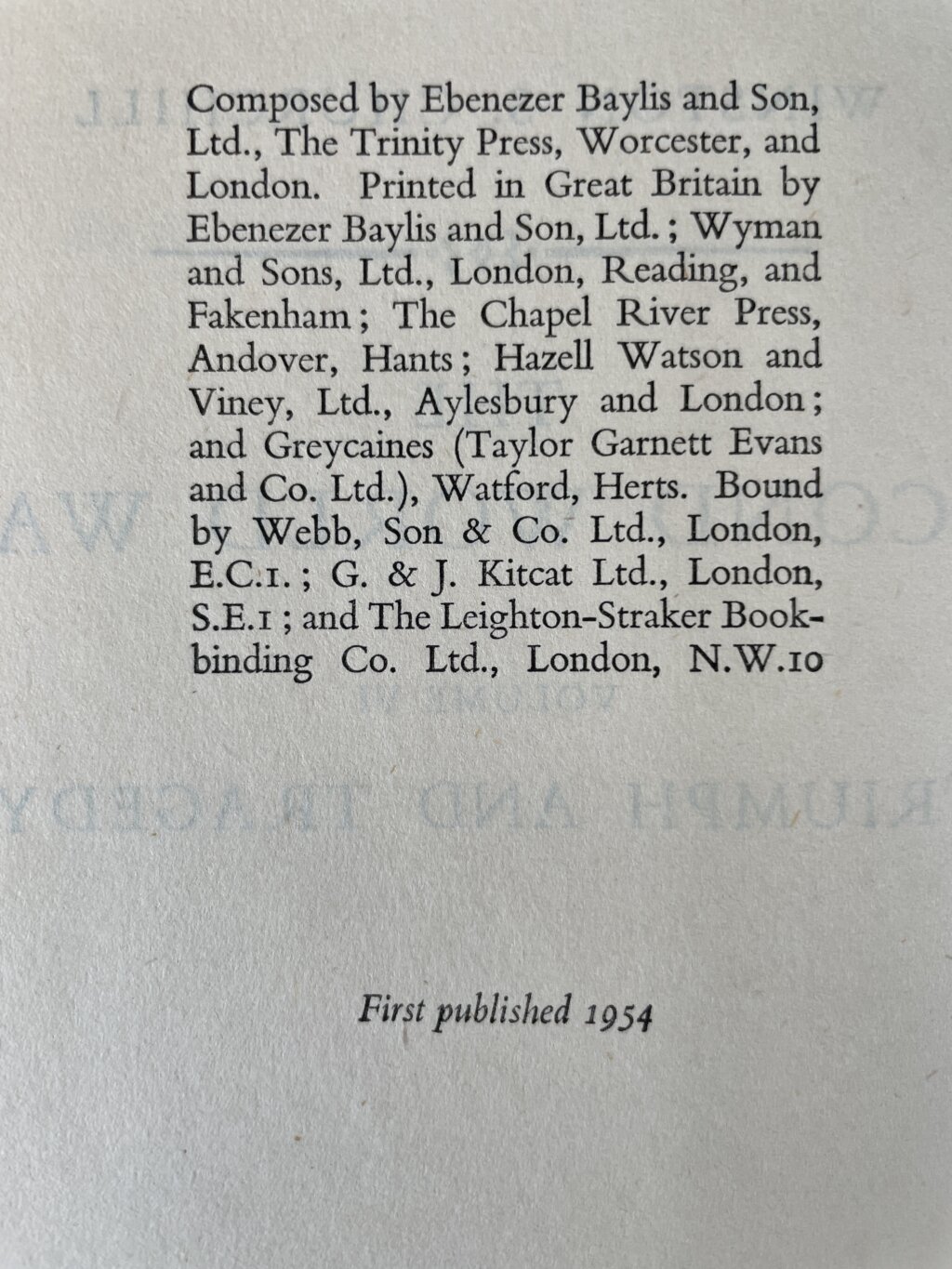 winston churchill the second world war series firsts 5