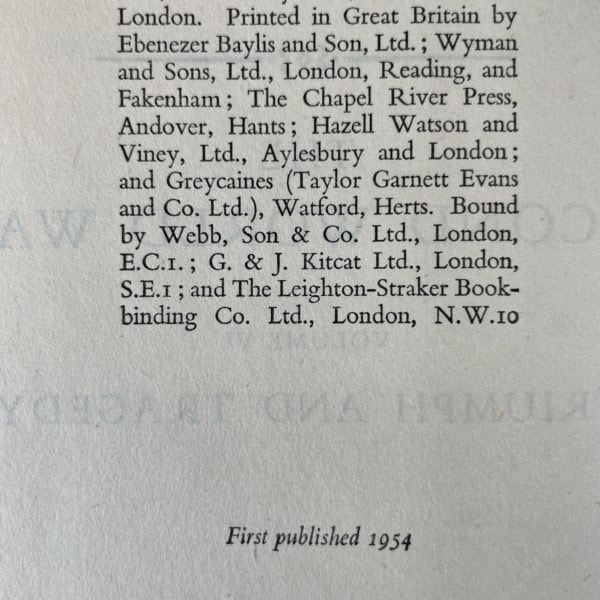 winston churchill the second world war series firsts 5