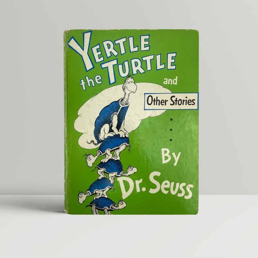 dr seuss yertle the turtle first edition1