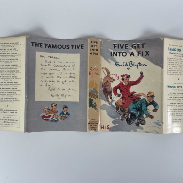 enid blyton five get into a fix first edition4