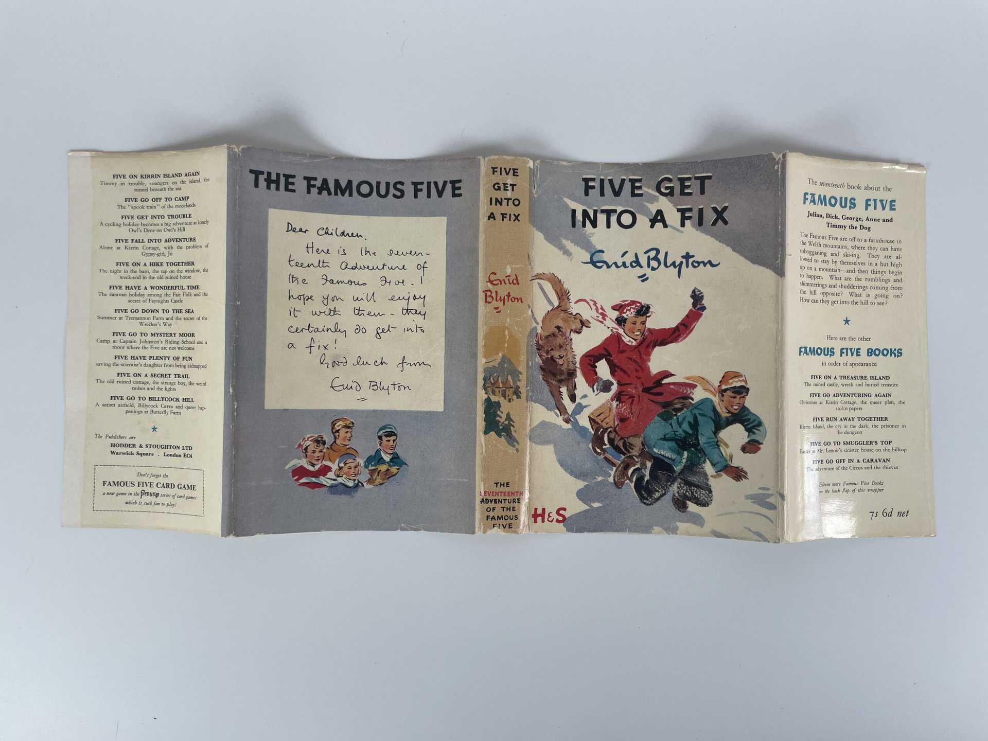 enid blyton five get into a fix first edition4