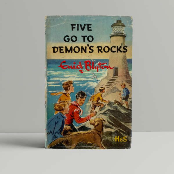 enid blyton five go to demons rock first 1