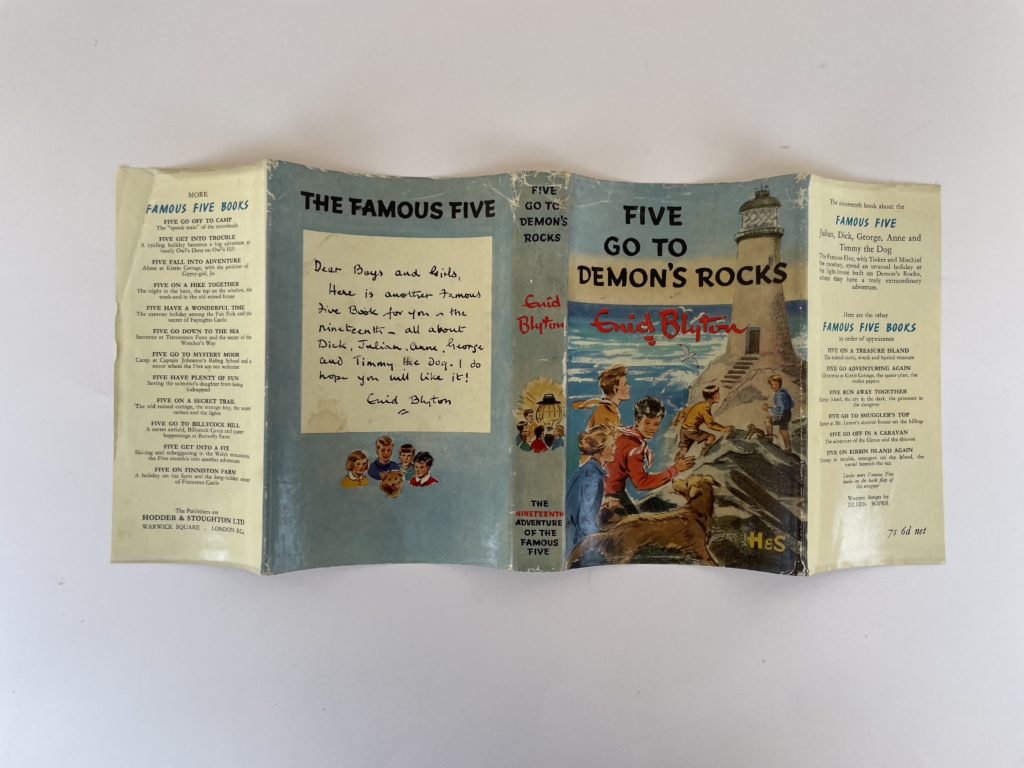 enid blyton five go to demons rock first 4