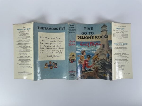 enid blyton five go to demons rock first edition4