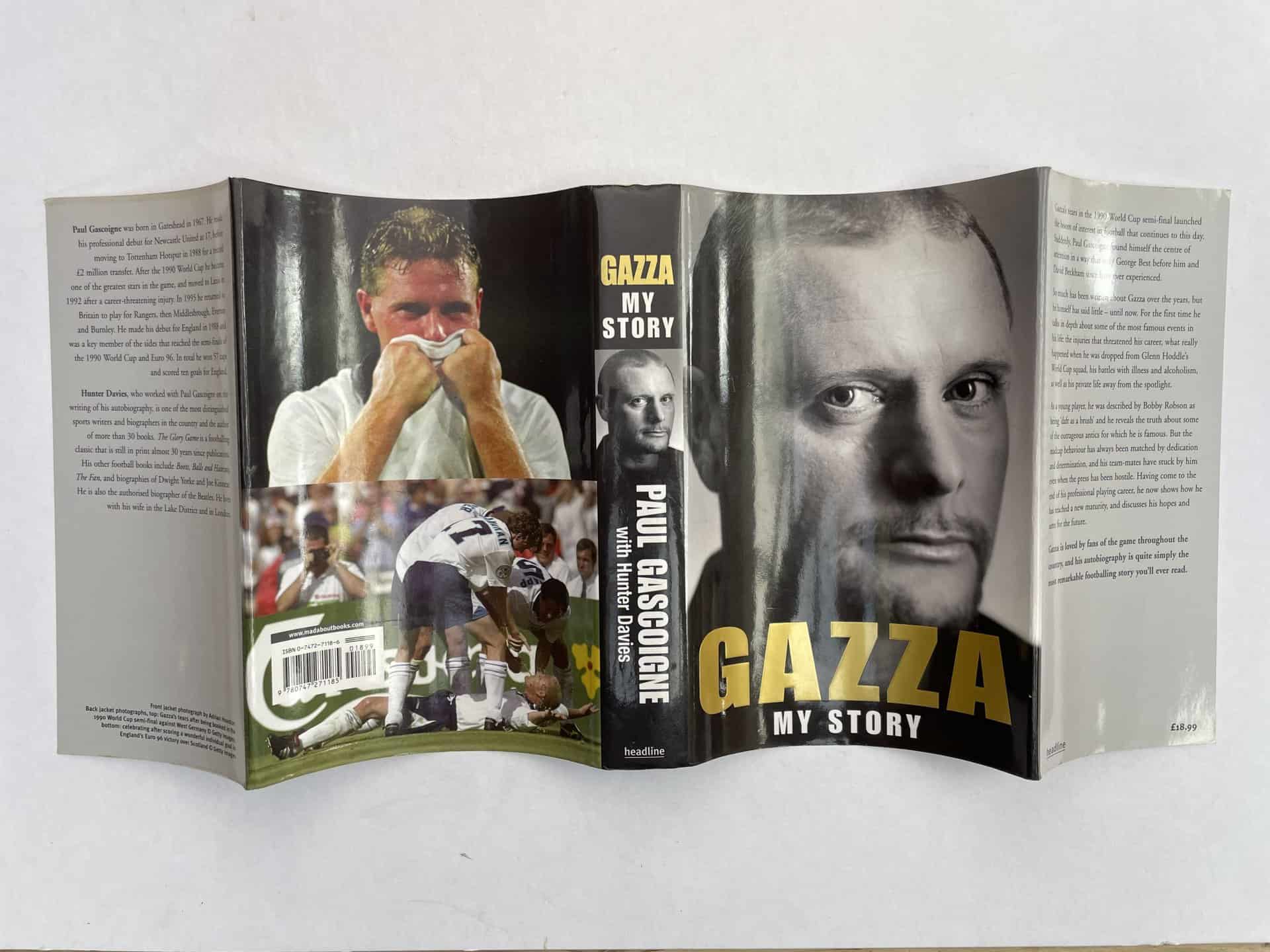 gazza my story signed first edition5