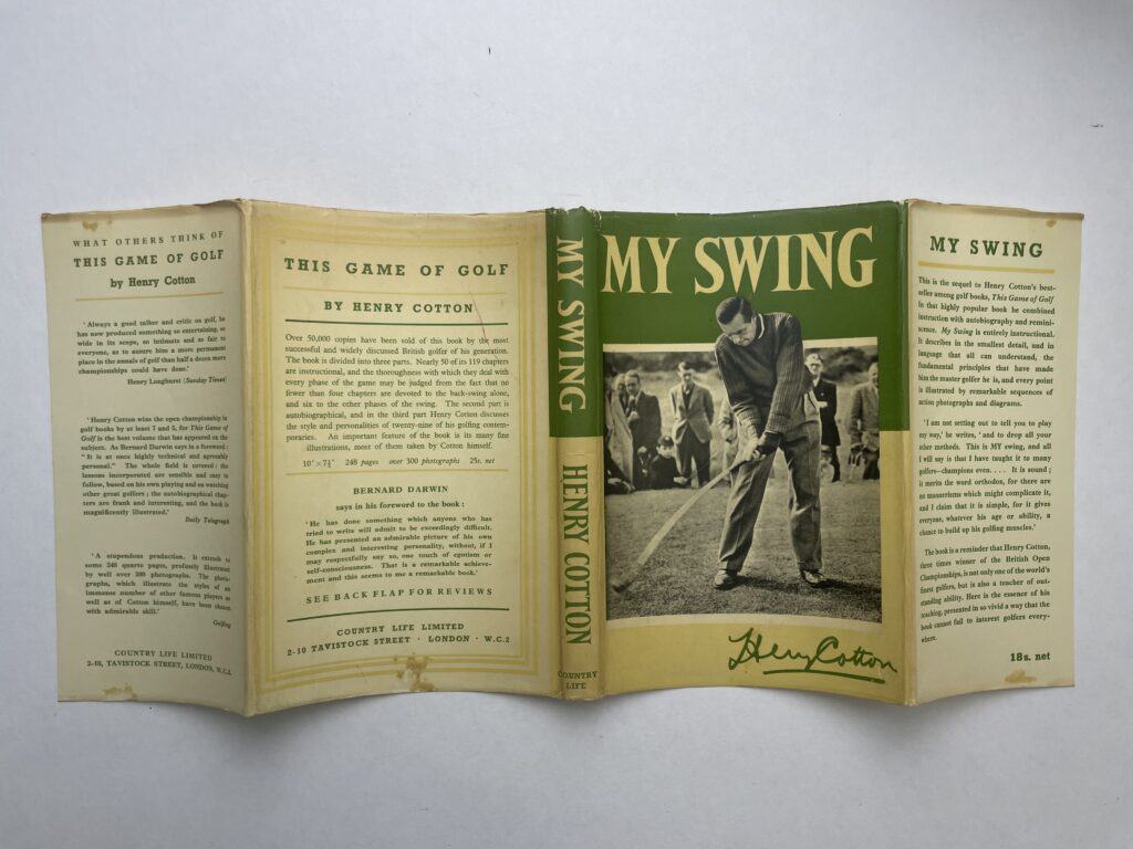 henry cotton my swing first edi4