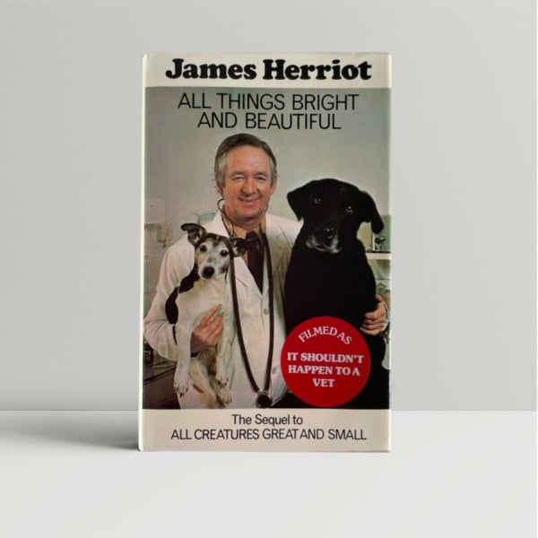 james herriot all things bright and beautiful first edition1