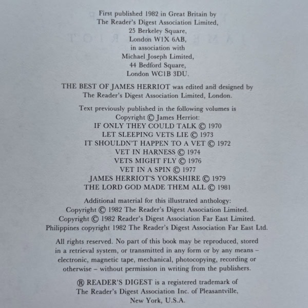 james herriot the best of first ed2