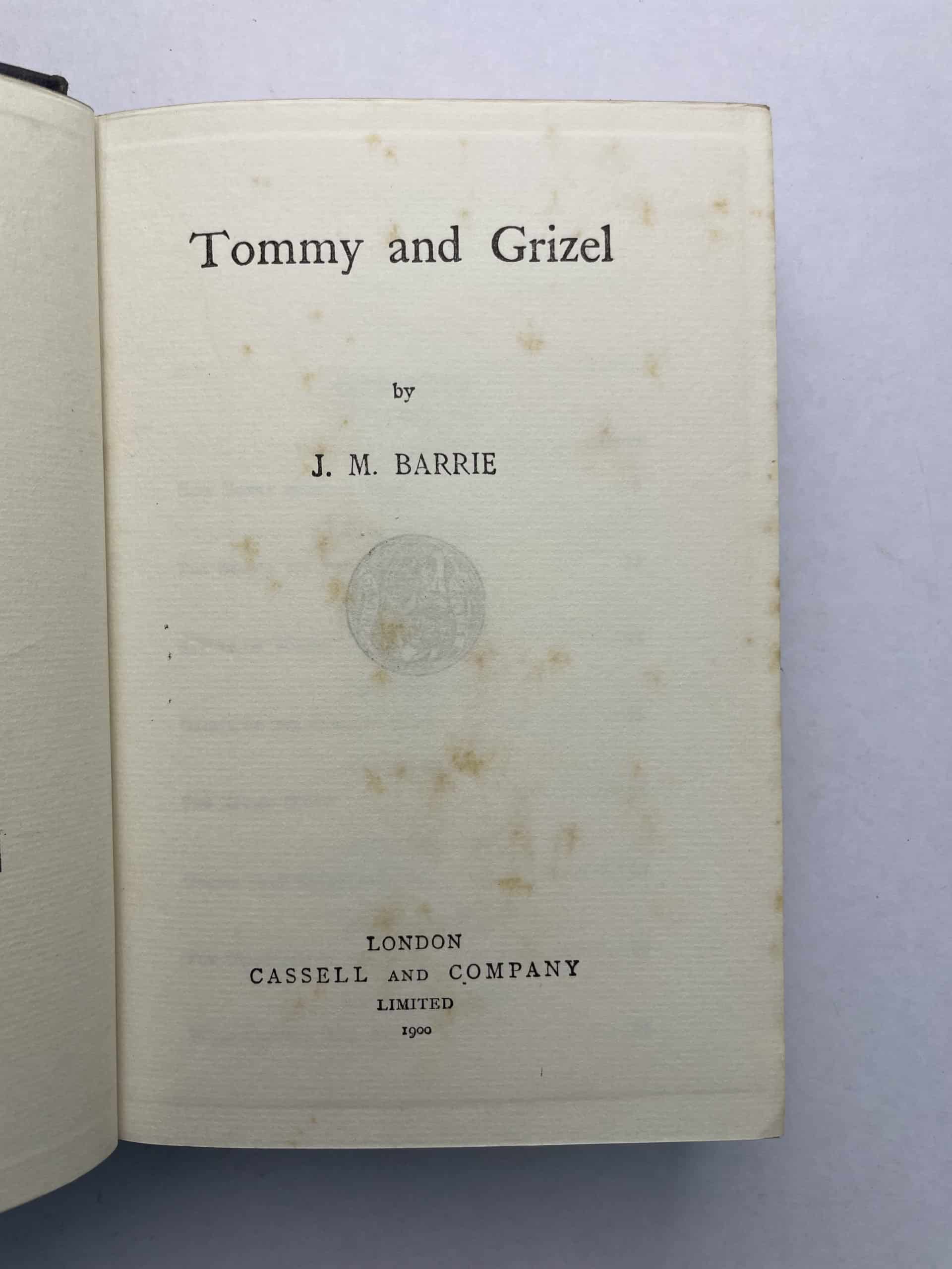 jm barrie double tommy 3