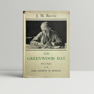 jm barrie the greenwood hat first ed1