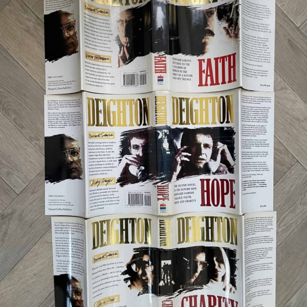 len deighton faith hope charity first editions6