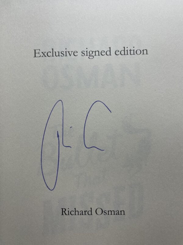 richard osman 4 first signed books 6