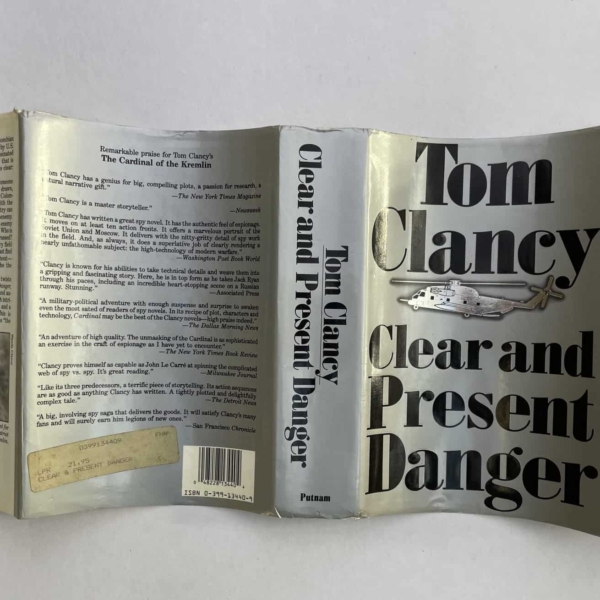 tom clancy clear and present danger first us ed4