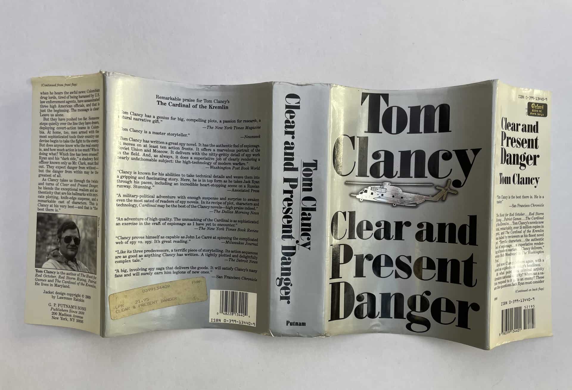 tom clancy clear and present danger first us ed4