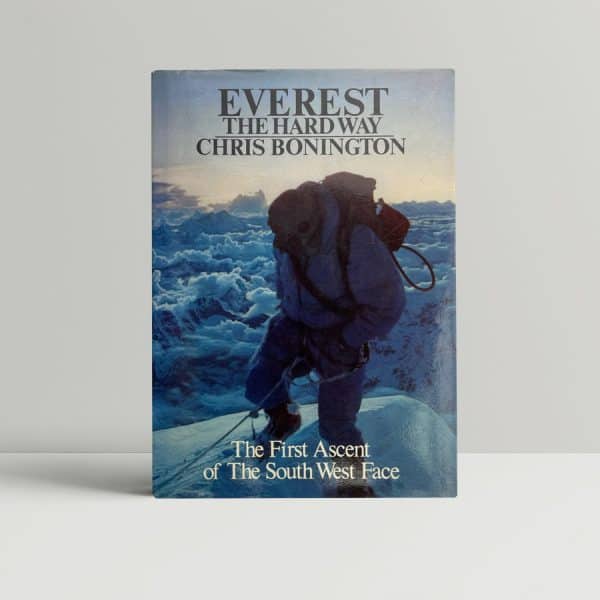 chris bonington everest the hardway signed first edition1