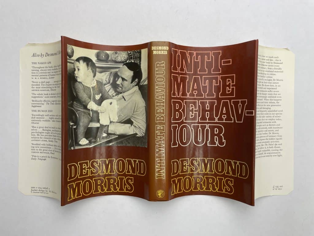 desmond morris intimate behaviour first edition4