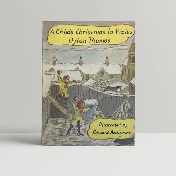 dylan thomas a childs christmas in wales first edition1