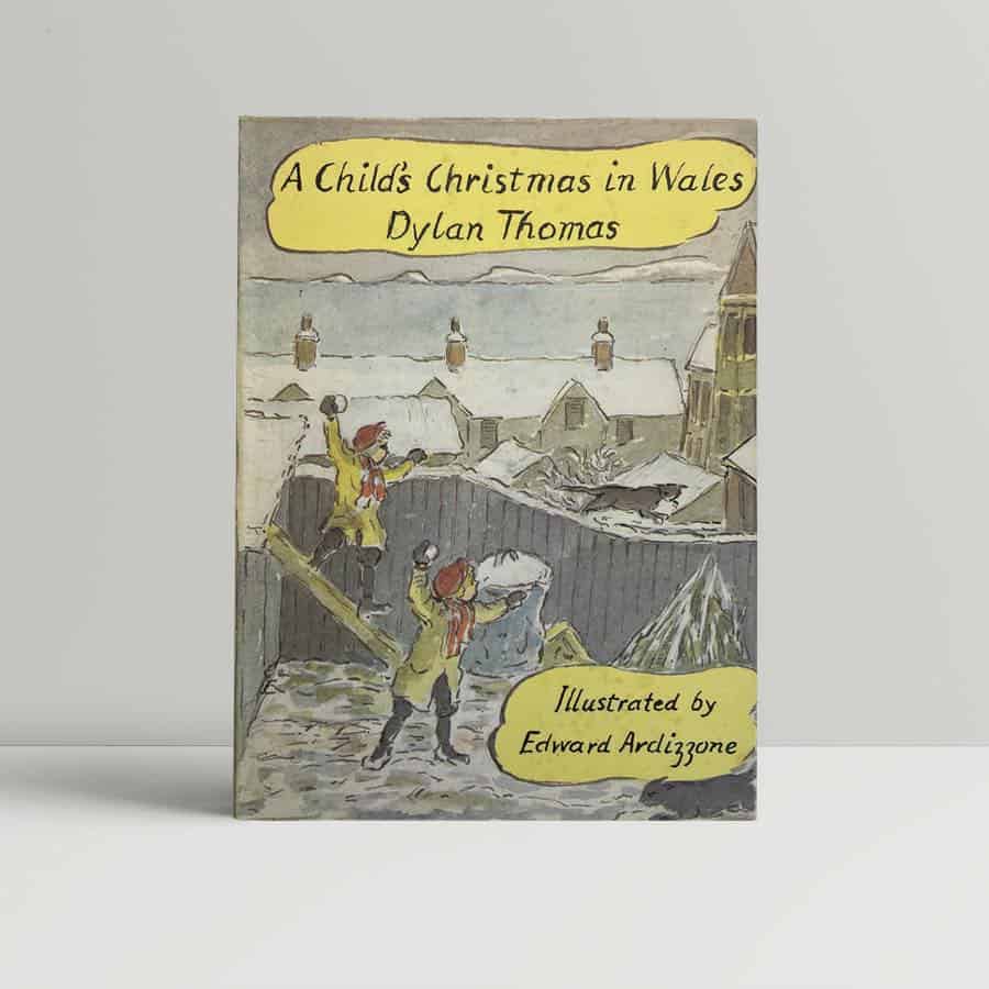 dylan thomas a childs christmas in wales first edition1