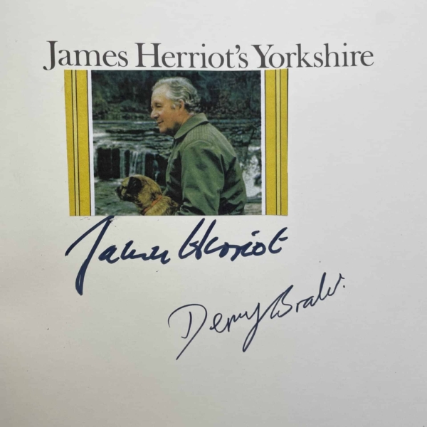 james herriots yorkshire double signed2