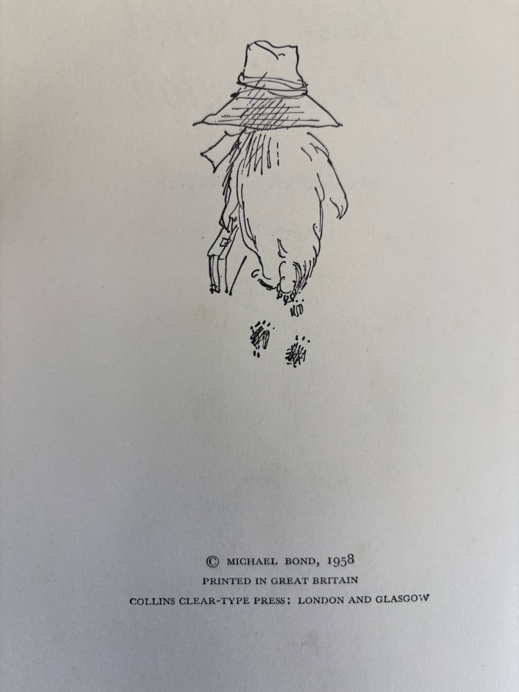 michael bond a bear called paddington first ed2