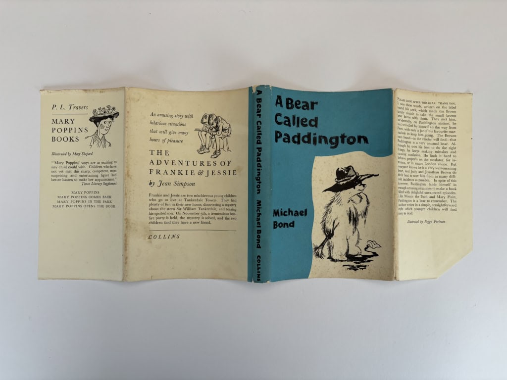 michael bond a bear called paddington first ed4