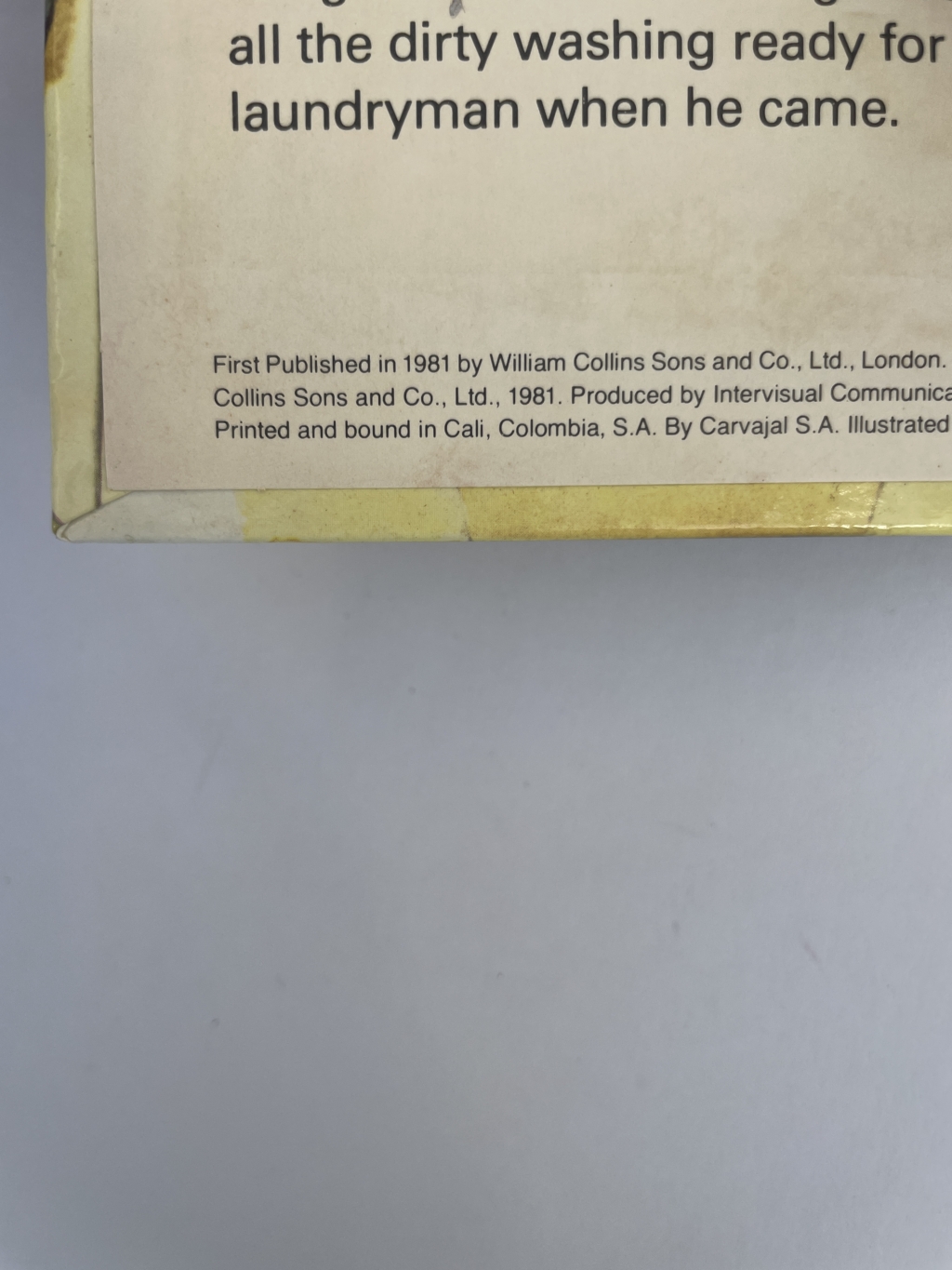 michael bond paddington at the laundrette first2