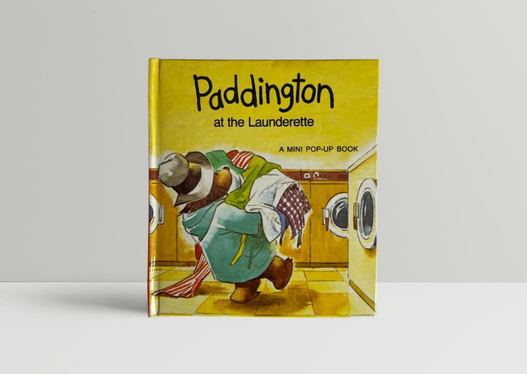 michael bond paddington at the laundrette pop up 1