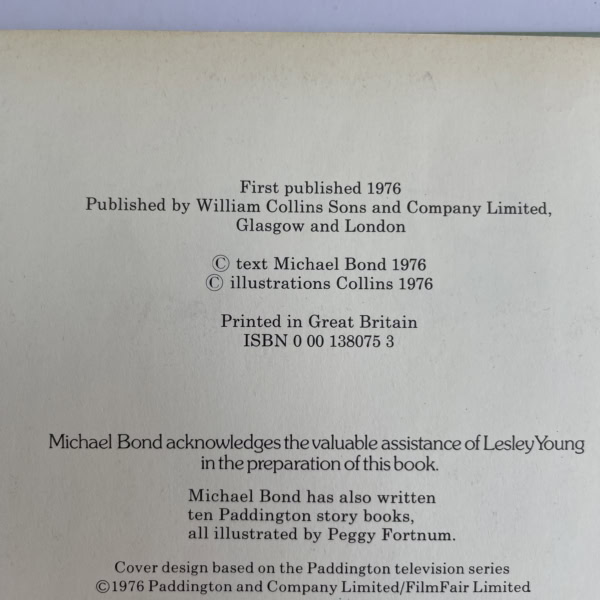 michael bond the great big paddington book first2