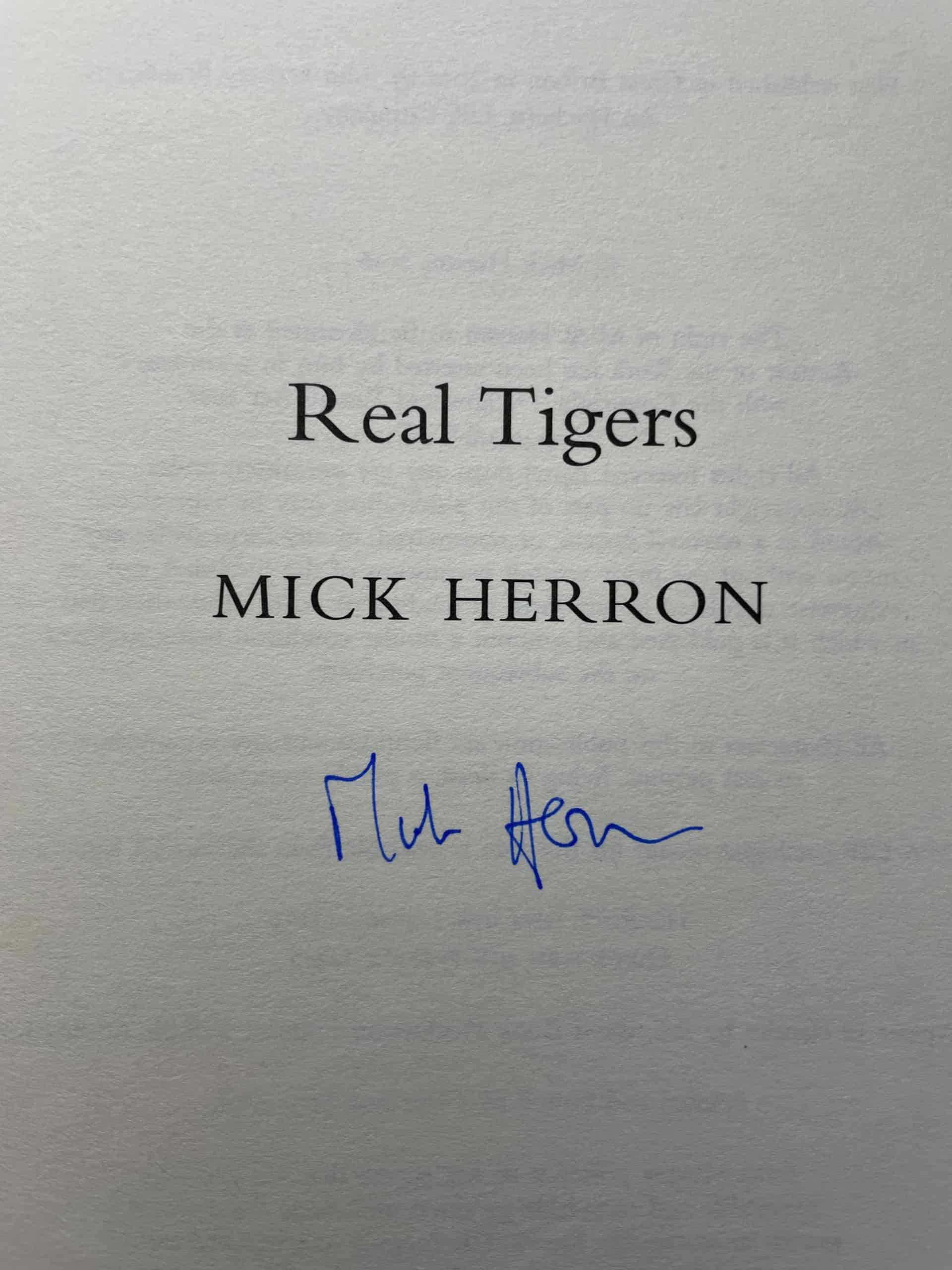 Mick Herron The Jackson Lamb Collection Signed First Edition Collection