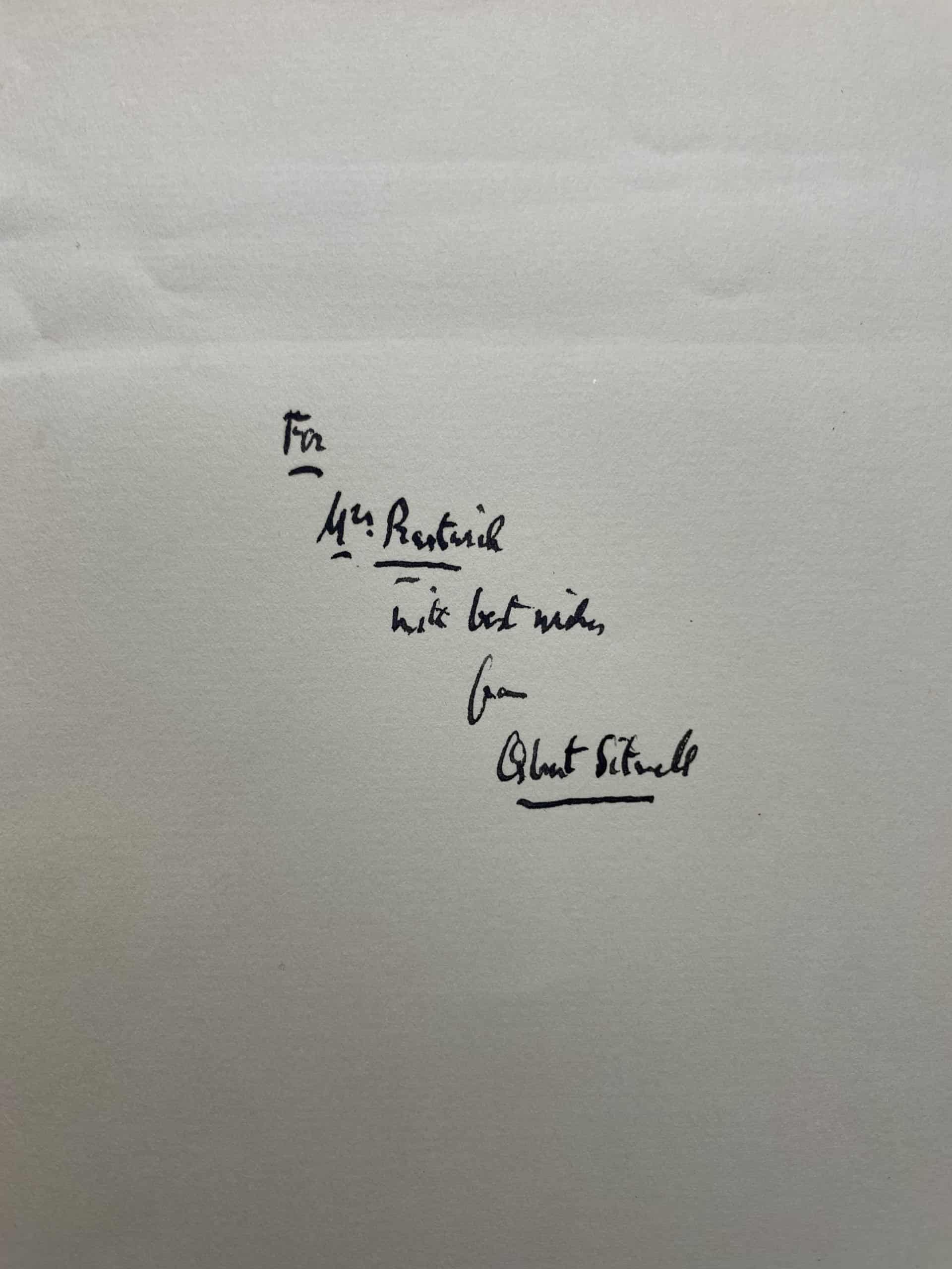 osbert sitwell demos signed first edition2