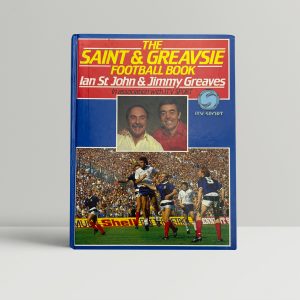 saint and greavsie book signed to john sillett 1