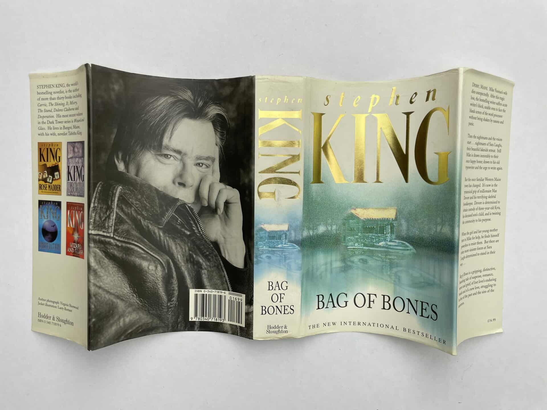 BAG OF BONES by STEPHEN KING HORROR PAPERBACK BOOK | eBay