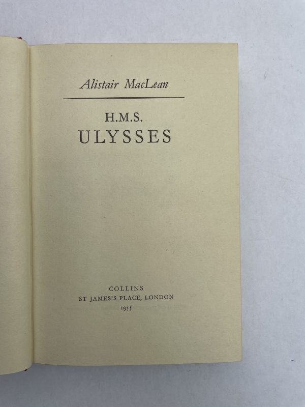 alistair maclean hms ulysses first edition2