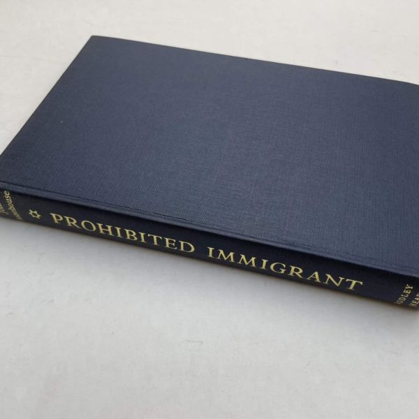 john stonehouse prohibited immigrant first edition3