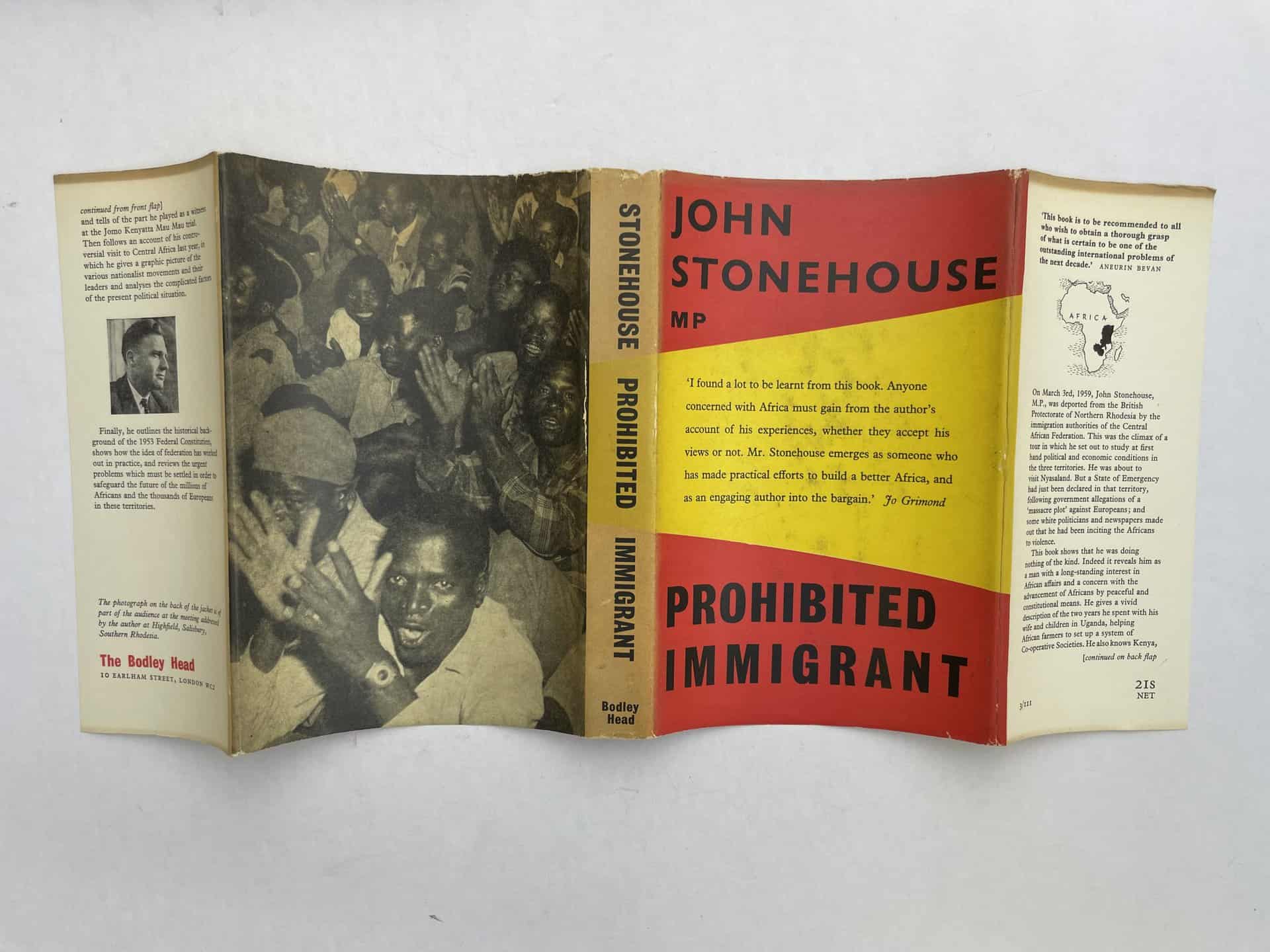 john stonehouse prohibited immigrant first edition4