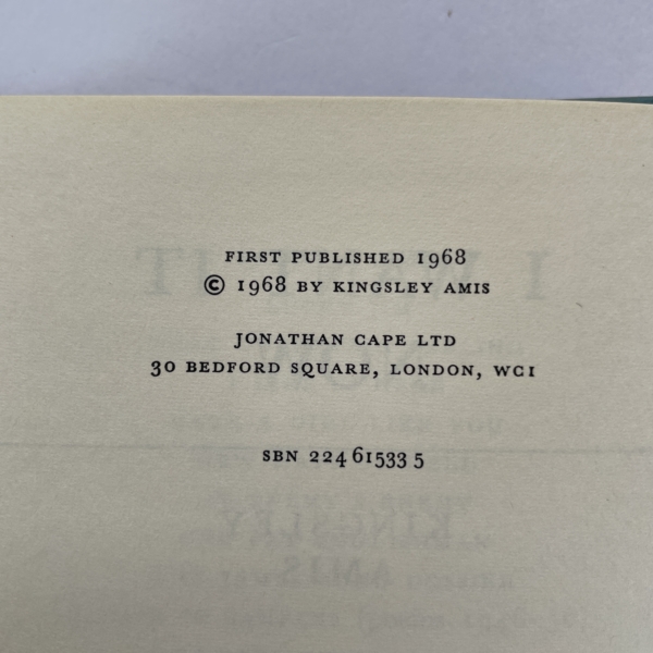 kingsley amis i want it now first edition2