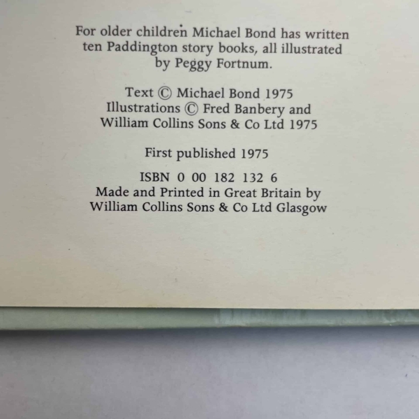 michael bond fred banbery set5