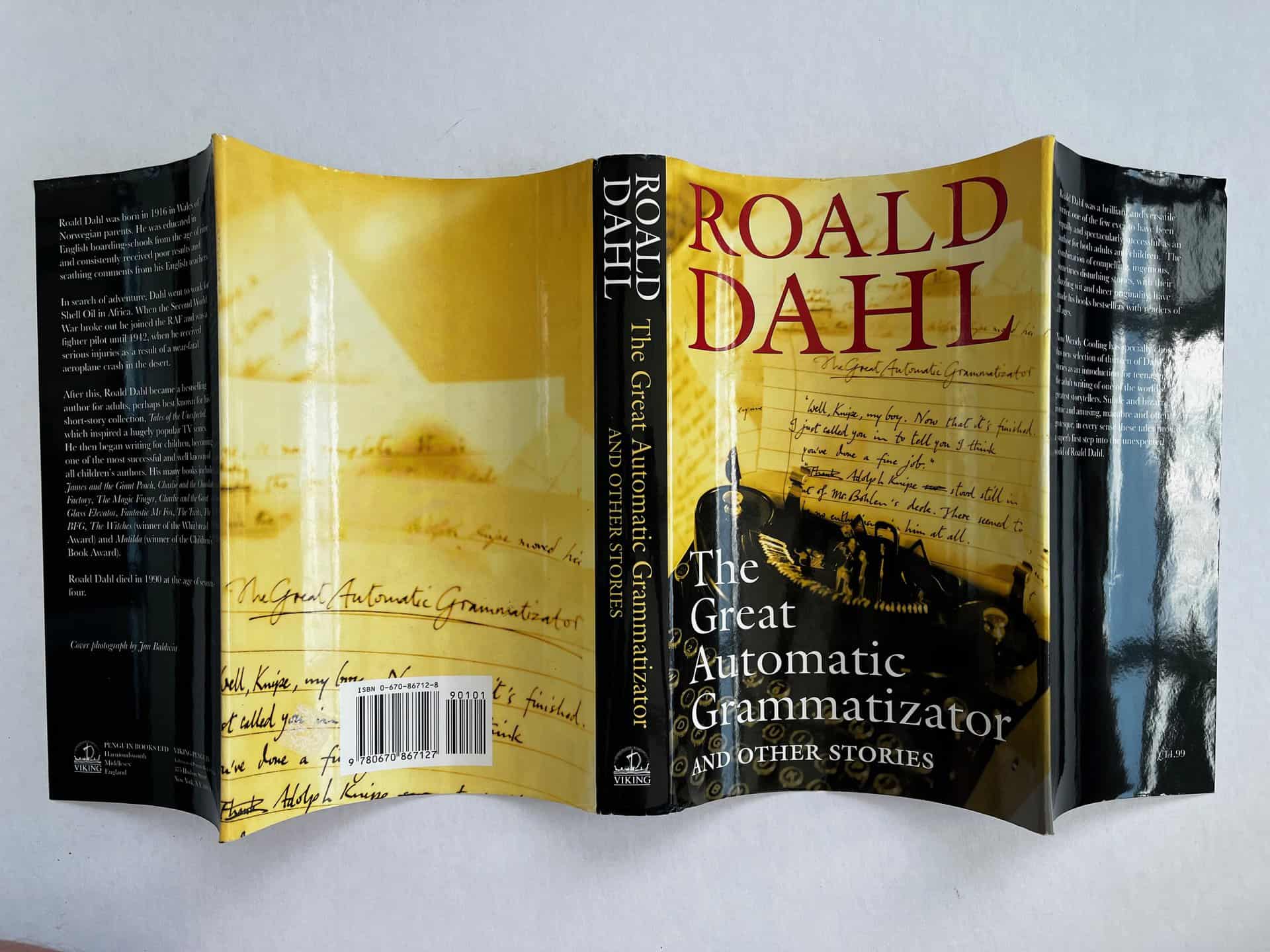 roald dahl the great autoimatic grammatizator first ed4